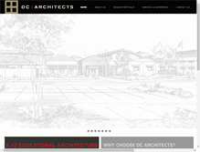 Tablet Screenshot of dcarchitects.net